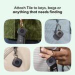 Bluetooth Tracker, Keys Finder and Item Locator for Keys, Bags and More. Phone Finder. Both iOS and Android Compatible. - Image 6