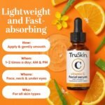 Brightening Vitamin C Serum for Face with Hyaluronic Acid, 1 fl oz | Anti aging face serum with Vitamin E to improve the look of dark spots, fine lines, skin tone & support radiant-looking skin - Image 5