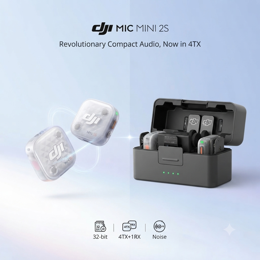 DJI Mic Mini 2S Review: Features, Specs & Performance